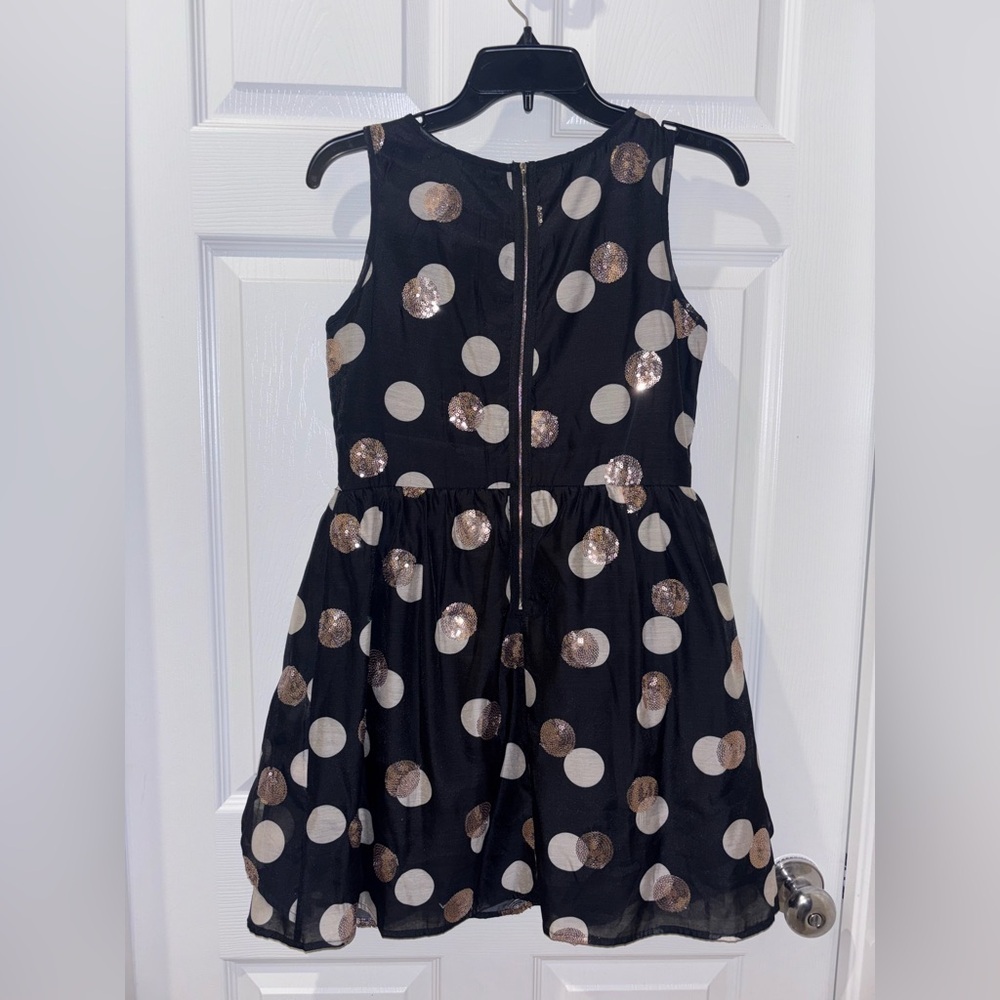 Hannah Banana Big Girls Tween Sequin Polka Dot Party Dress SZ 16 - Picture 5 of 5